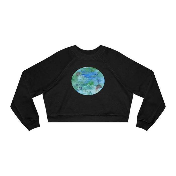 Capricorn Women's Cropped Fleece Pullover