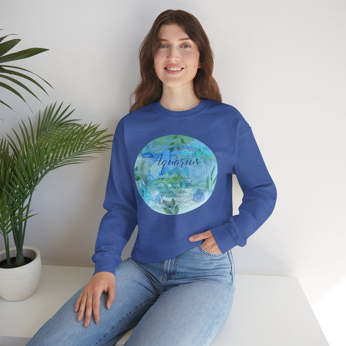 Aquarius Unisex Heavy Blend™ Crewneck Sweatshirt