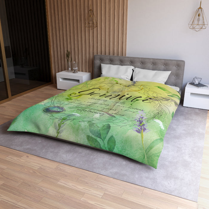 Gemini Microfiber Duvet Cover
