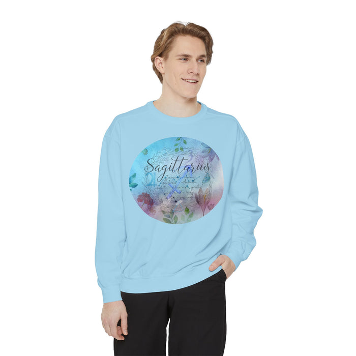 Sagittarius Unisex Garment-Dyed Sweatshirt