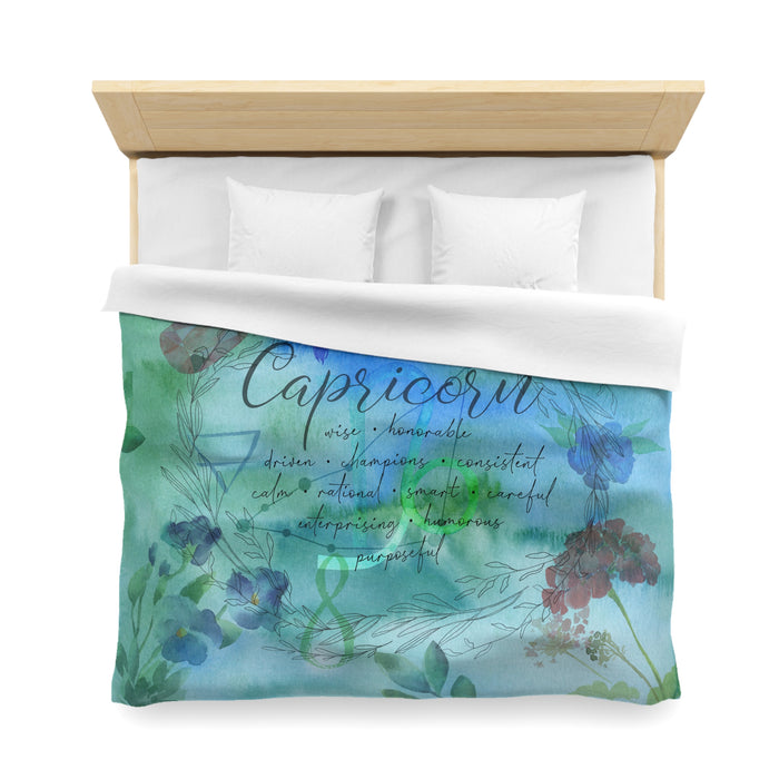 Capricorn Microfiber Duvet Cover