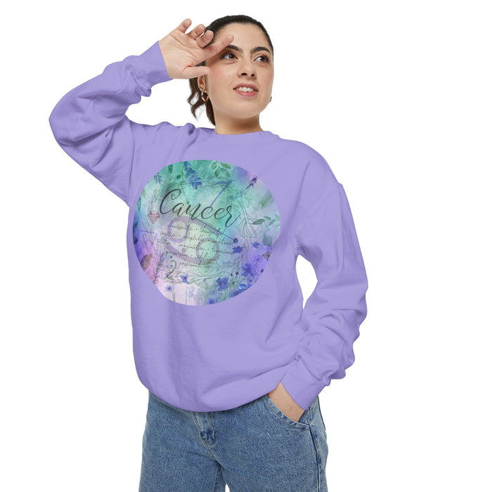 Cancer Unisex Garment-Dyed Sweatshirt