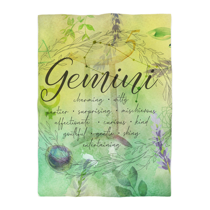 Gemini Microfiber Duvet Cover
