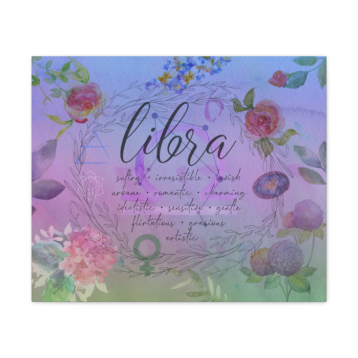 Libra Canvas Gallery Wraps