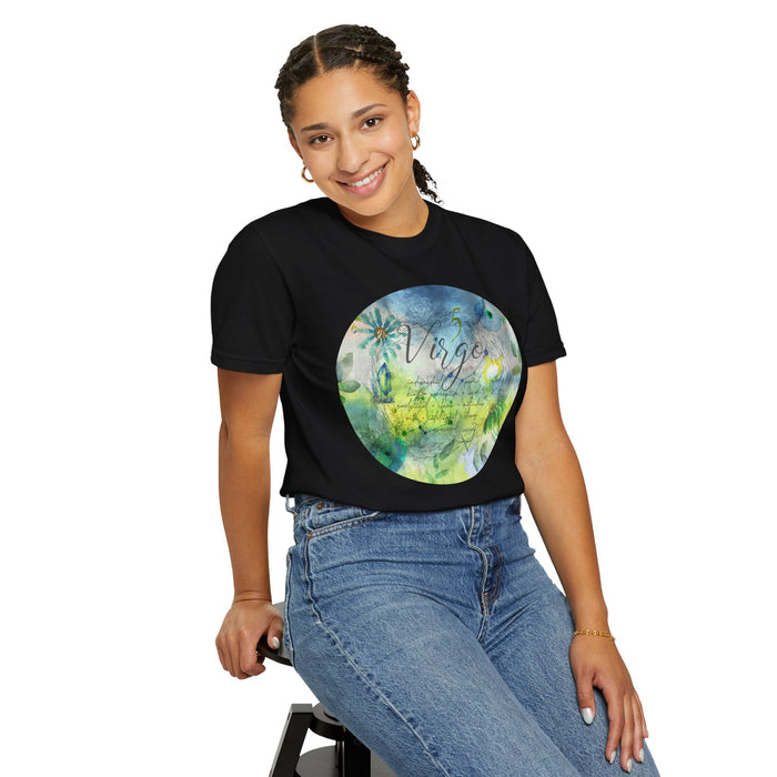 Virgo Unisex Garment-Dyed T-shirt