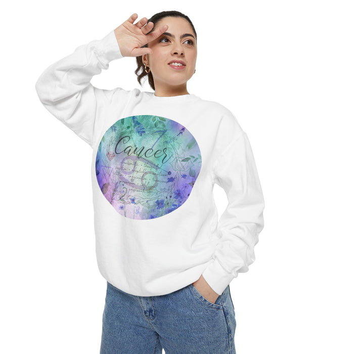 Cancer Unisex Garment-Dyed Sweatshirt