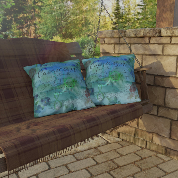 Capricorn Outdoor Pillows