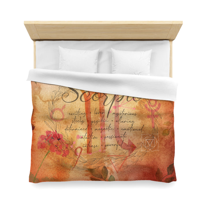 Scorpio Microfiber Duvet Cover