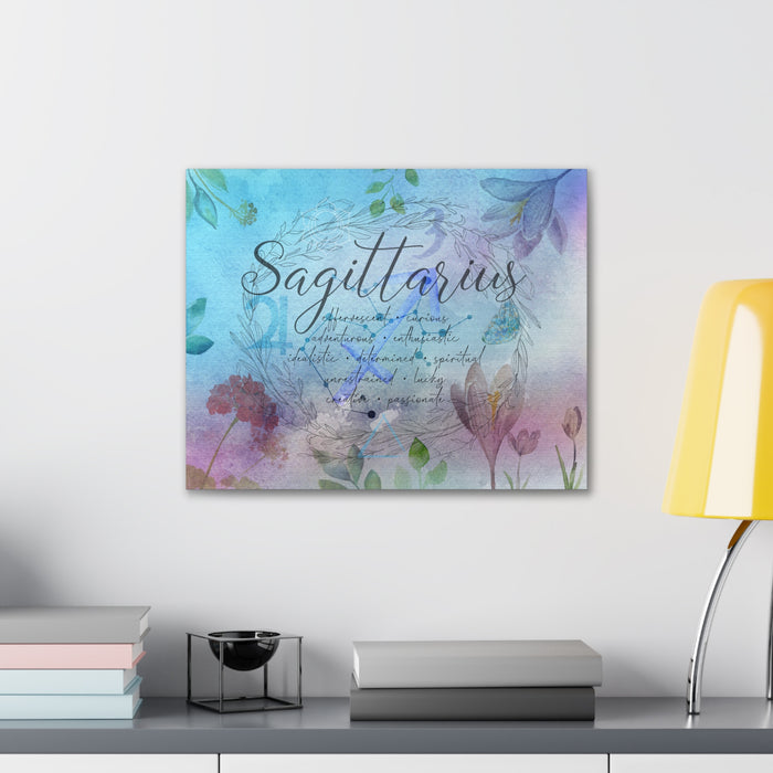 Sagittarius Canvas Gallery Wraps