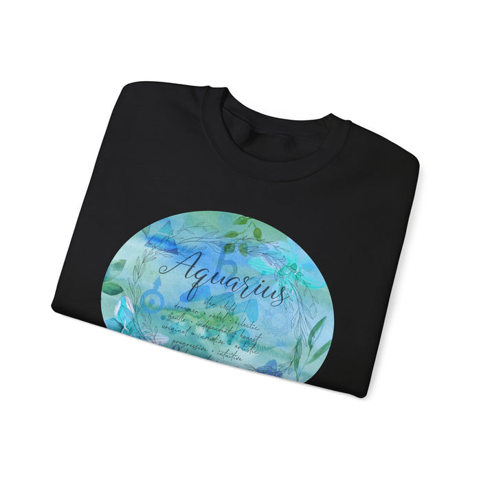Aquarius Unisex Heavy Blend™ Crewneck Sweatshirt