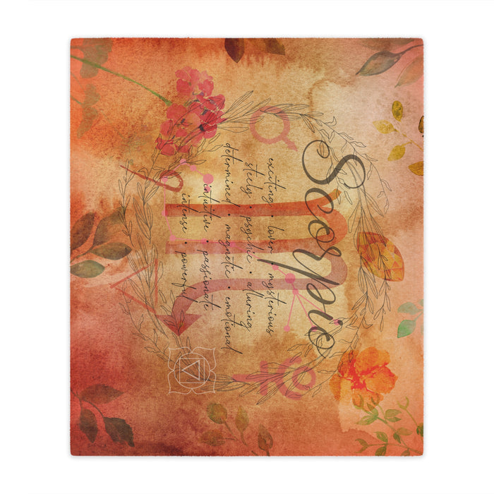 Scorpio Microfiber Blanket