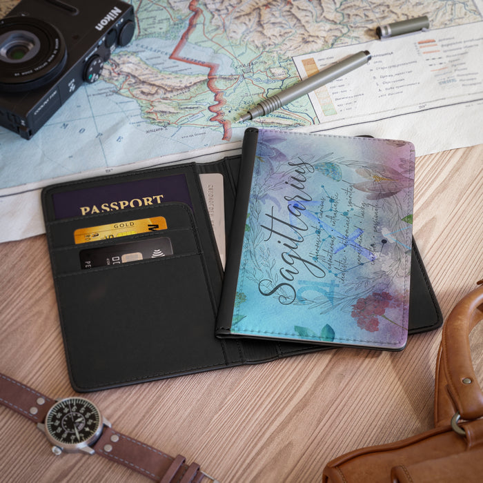 Sagittarius Passport Cover