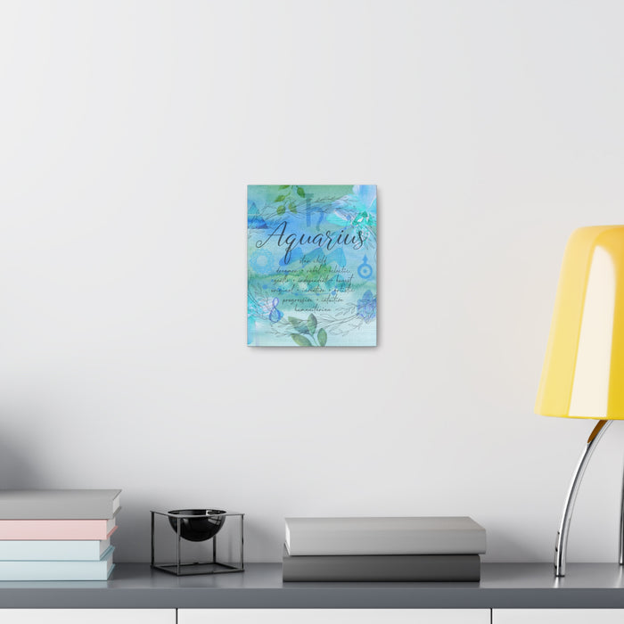 Aquarius Canvas Gallery Wraps