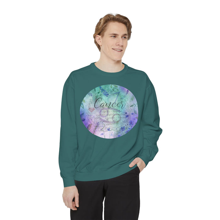 Cancer Unisex Garment-Dyed Sweatshirt
