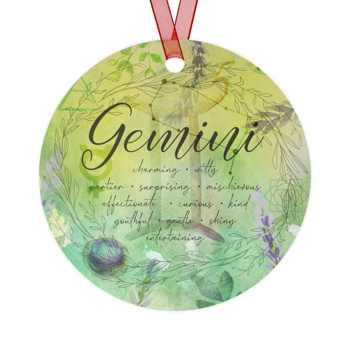 Gemini Metal Ornaments
