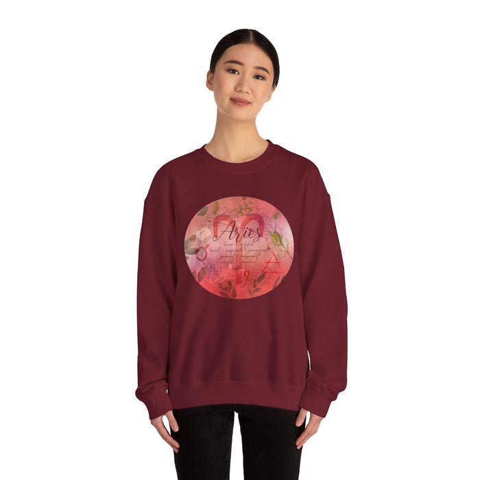 Aries Unisex Heavy Blend™ Crewneck Sweatshirt