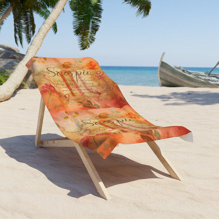 Scorpio Beach Towel