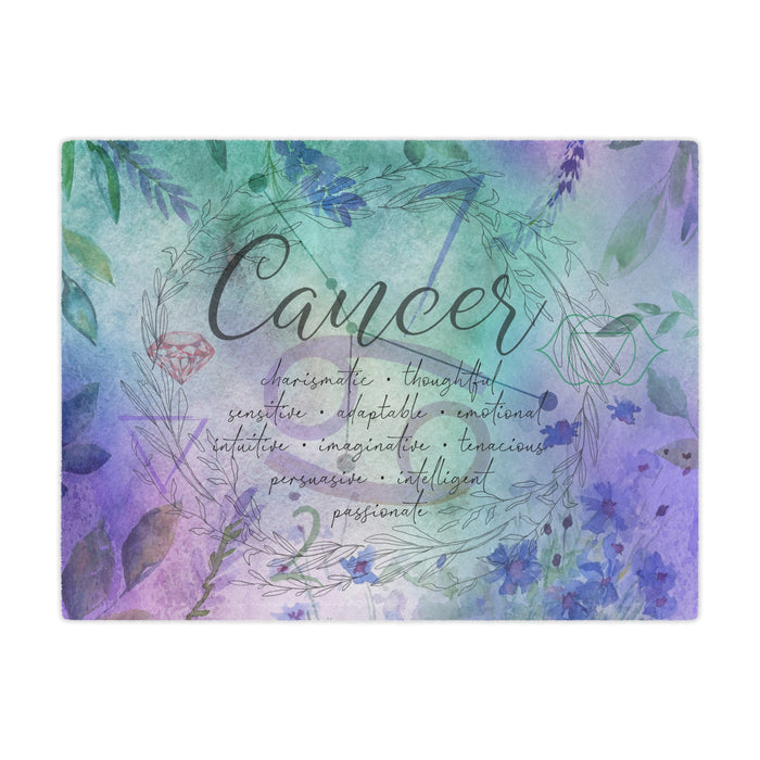 Cancer Microfiber Blanket