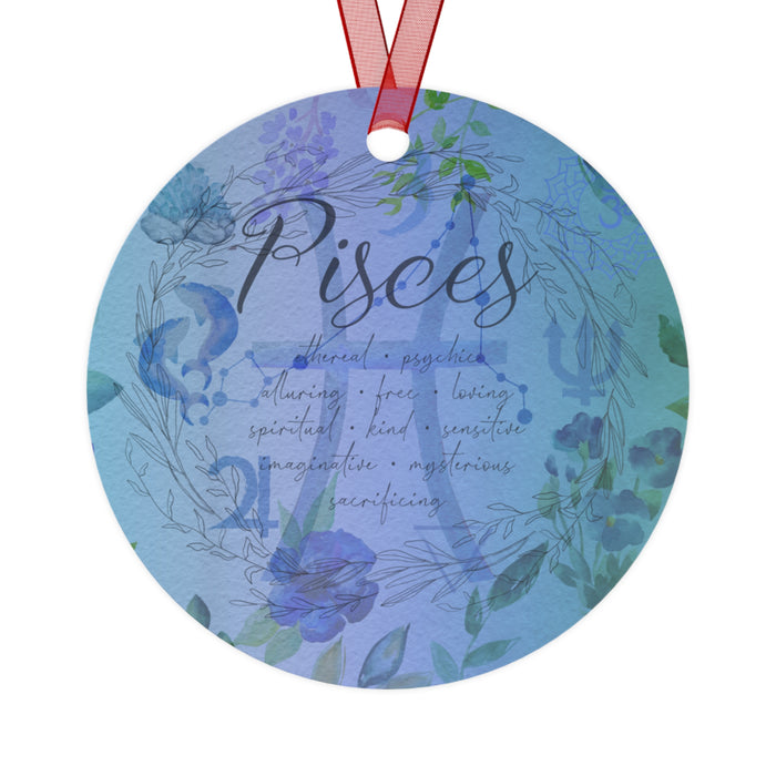 Pisces Metal Ornaments