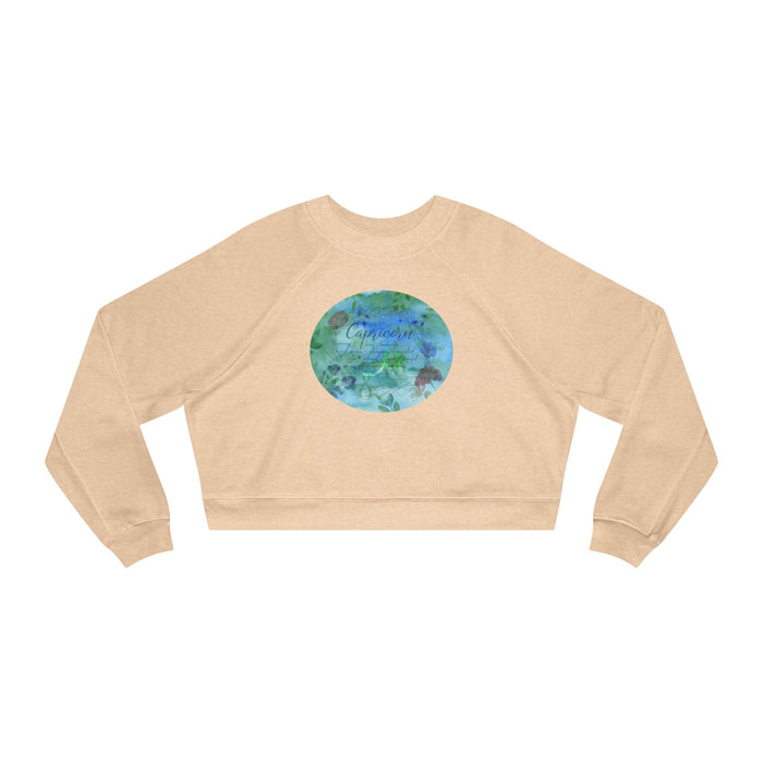 Capricorn Women's Cropped Fleece Pullover