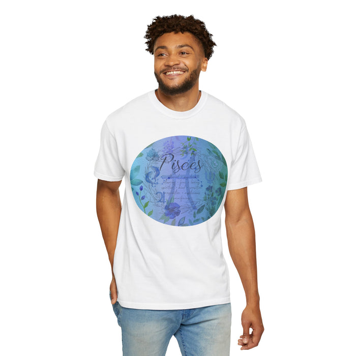 Pisces Unisex Garment-Dyed T-shirt