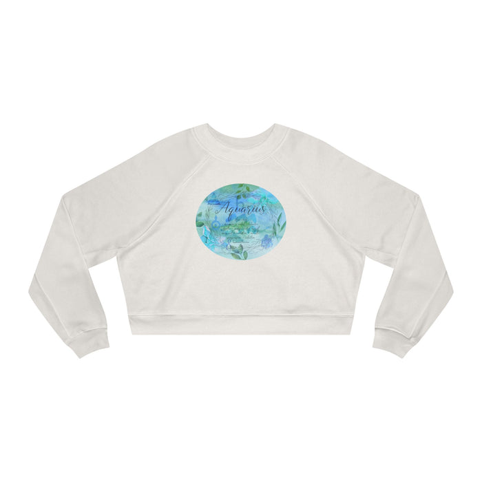 Aquarius Women's Cropped Fleece Pullover