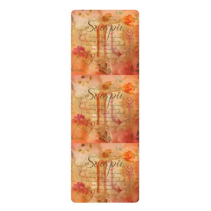 Scorpio Rubber Yoga Mat