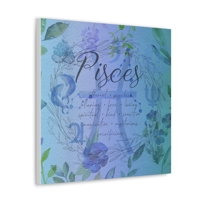 Pisces Canvas Gallery Wraps
