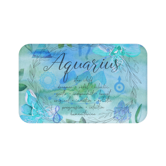 Aquarius Bath Mat
