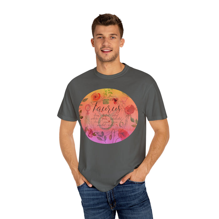 Taurus Unisex Garment-Dyed T-shirt