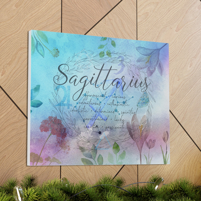 Sagittarius Canvas Gallery Wraps
