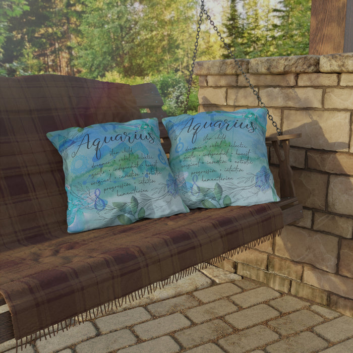 Aquarius Outdoor Pillows