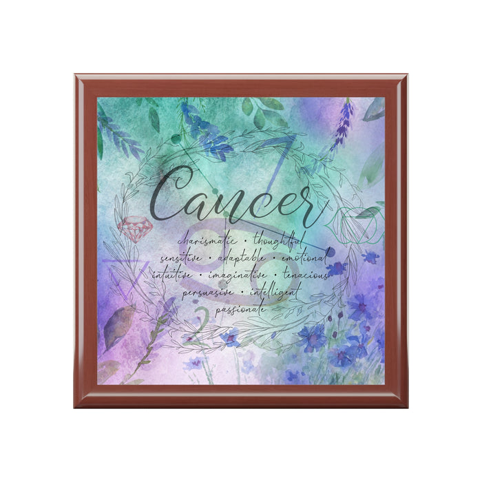 Cancer Jewelry Box