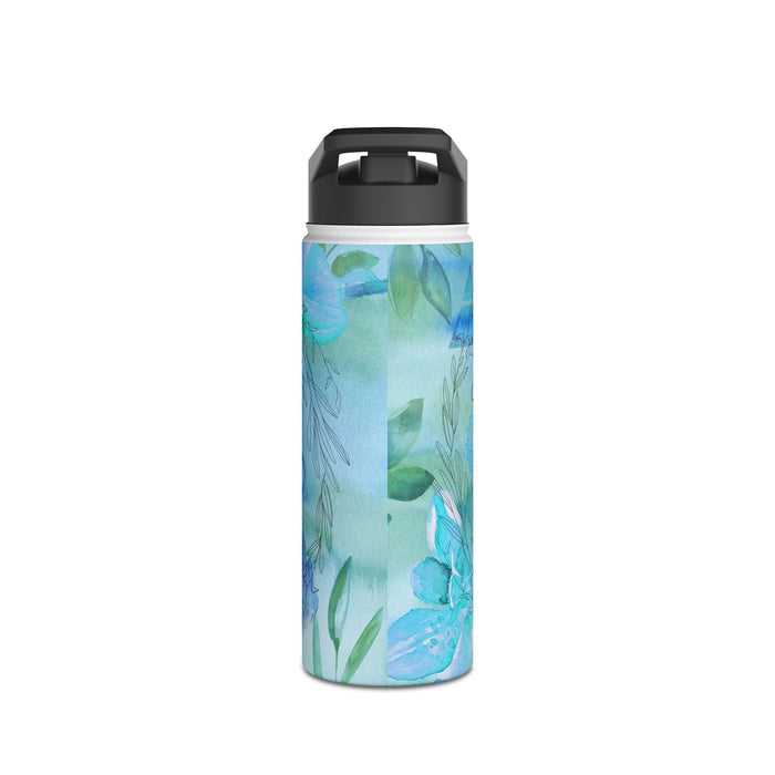 Aquarius Stainless Steel Water Bottle, Standard Lid