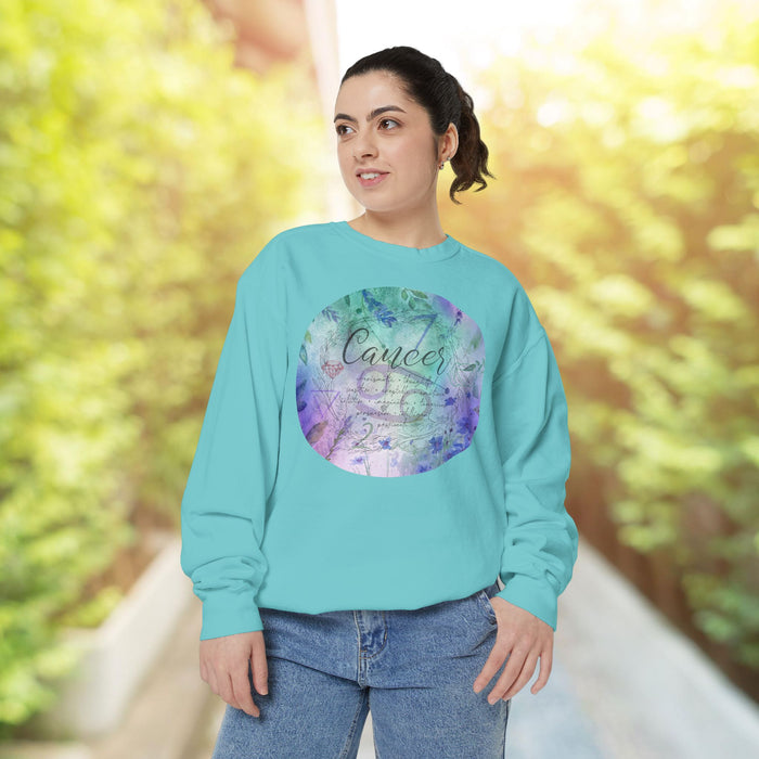 Cancer Unisex Garment-Dyed Sweatshirt