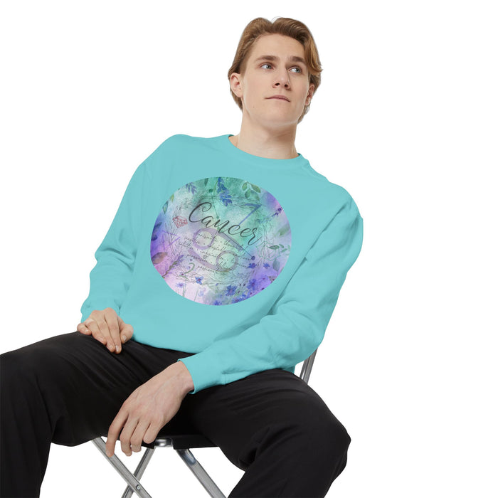 Cancer Unisex Garment-Dyed Sweatshirt