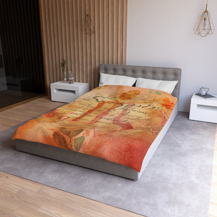 Scorpio Microfiber Duvet Cover