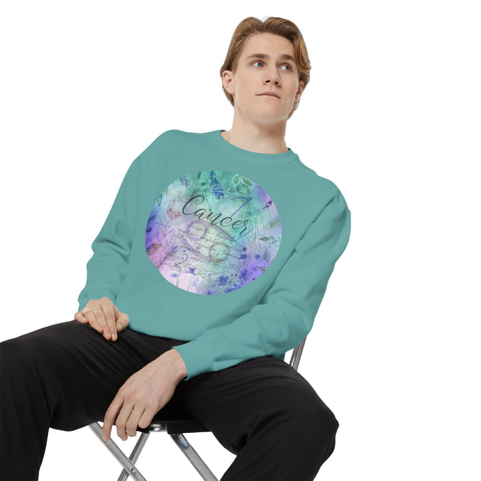 Cancer Unisex Garment-Dyed Sweatshirt