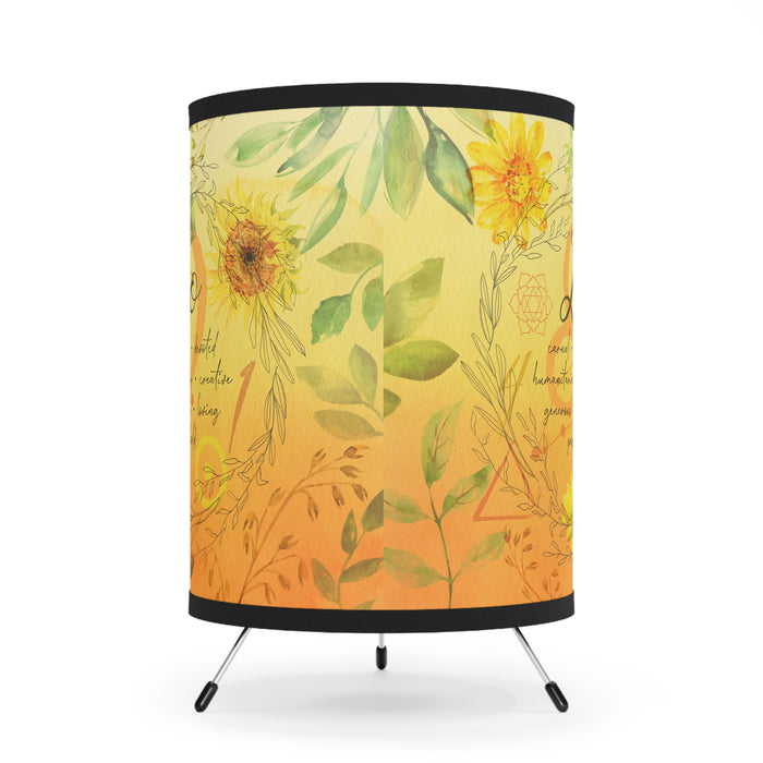 Leo Tripod Lamp with High-Res Printed Shade, US\CA plug