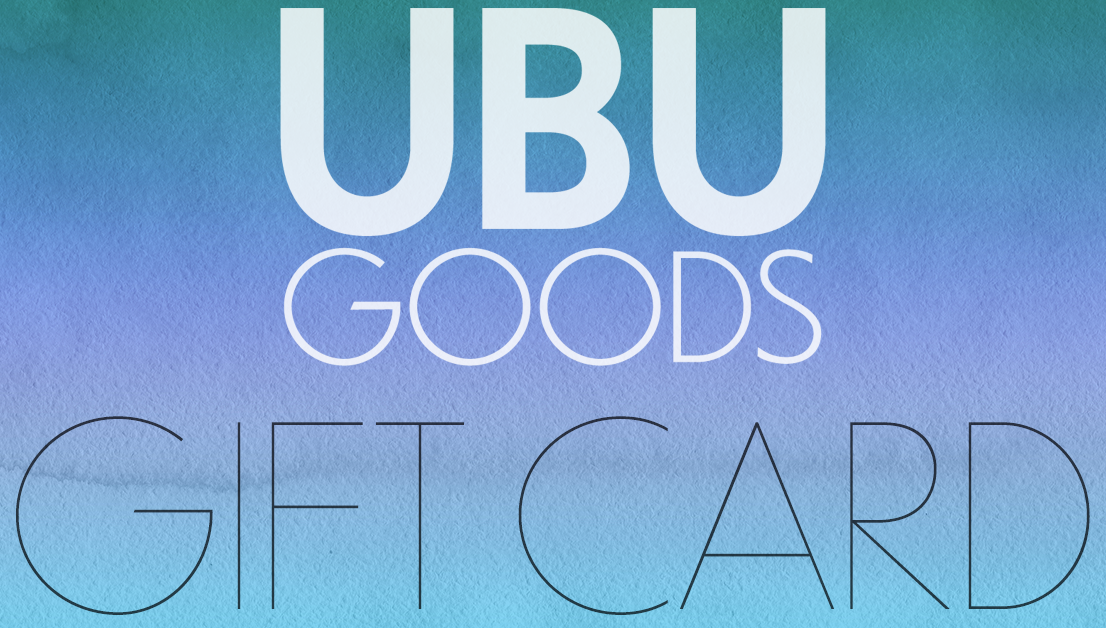 UBU GOODS Gift Card