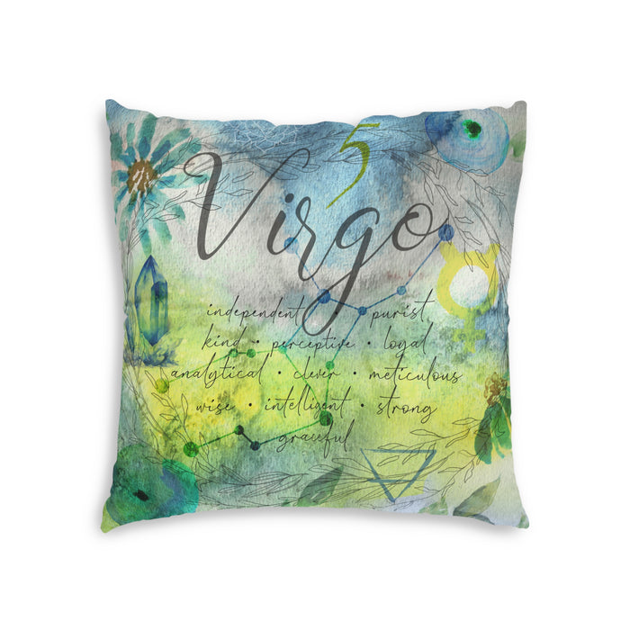 Virgo Tufted Floor Pillow, Square