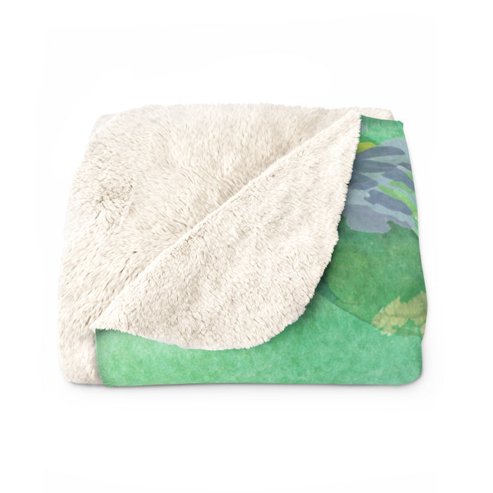 Gemini Sherpa Fleece Blanket