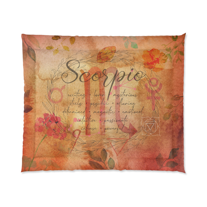 Scorpio Comforter
