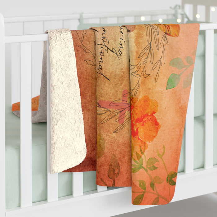 Scorpio Sherpa Fleece Blanket