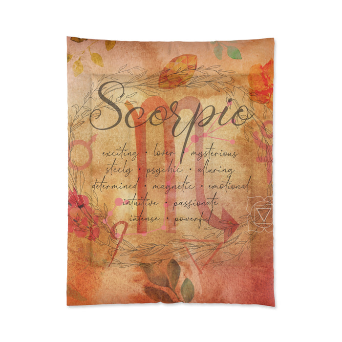 Scorpio Comforter
