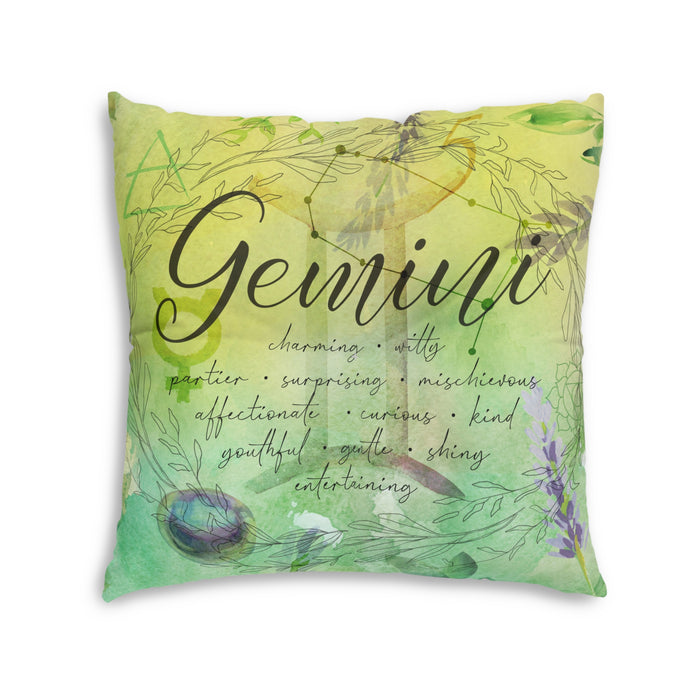 Gemini Tufted Floor Pillow, Square