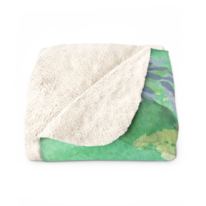 Gemini Sherpa Fleece Blanket