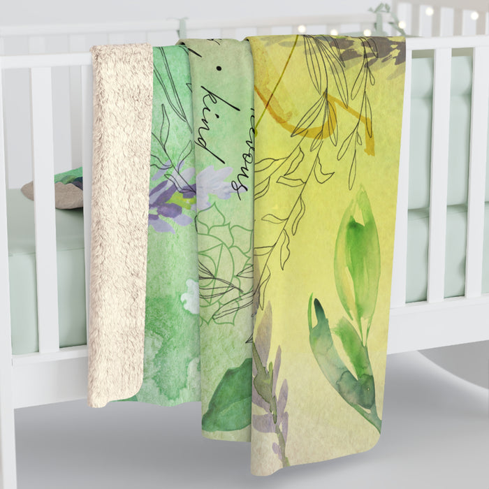 Gemini Sherpa Fleece Blanket