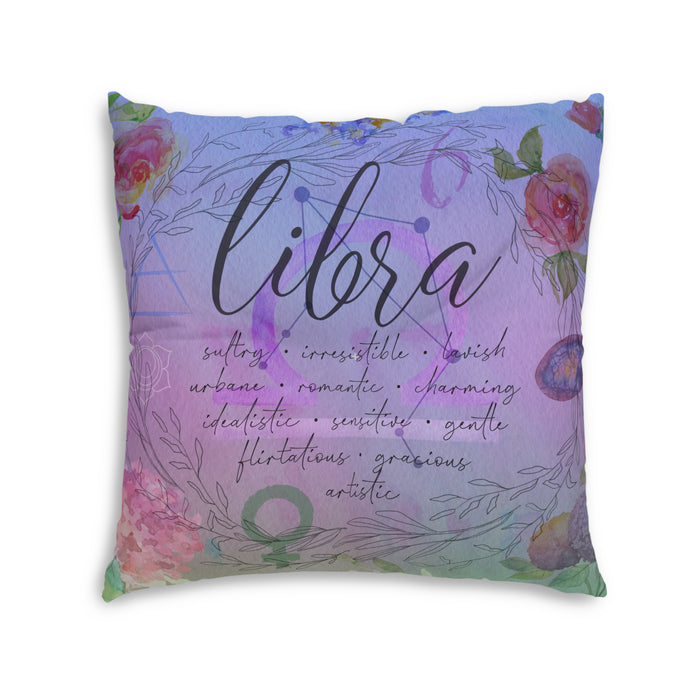 Libra Tufted Floor Pillow, Square